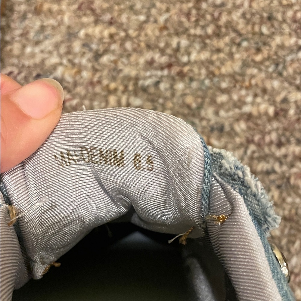 Womens Like New Azalea Wang Mai Denim Sneakers - Picture 7 of 9
